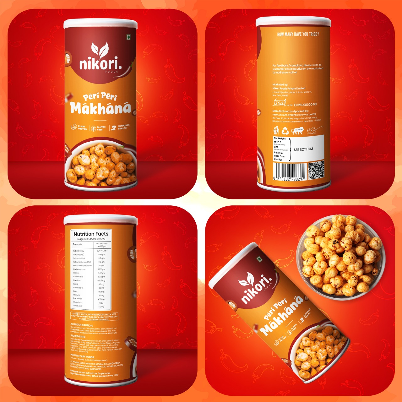 Peri Peri Makhana